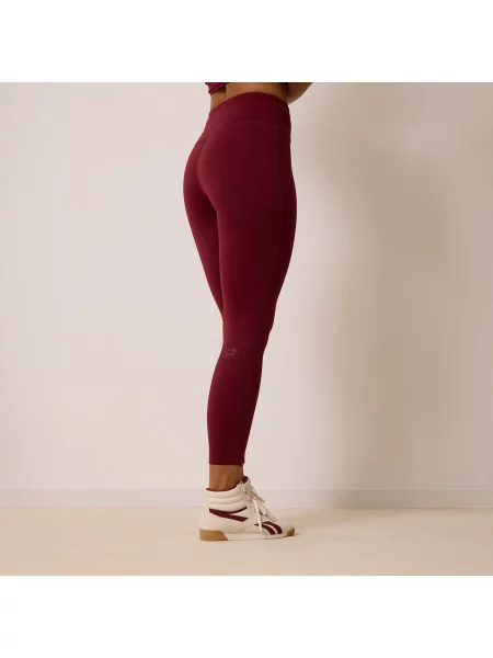 Reebok Reebok x Rouje Marie Jo Legginsy DARK RED Size: XS czerwone