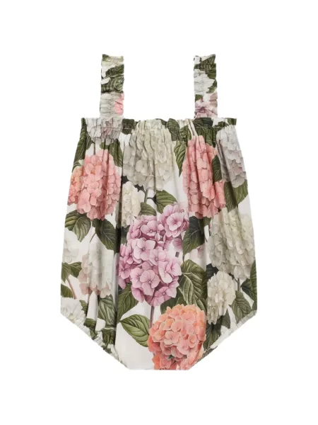 Dětské krátký overal Dolce & Gabbana bílý