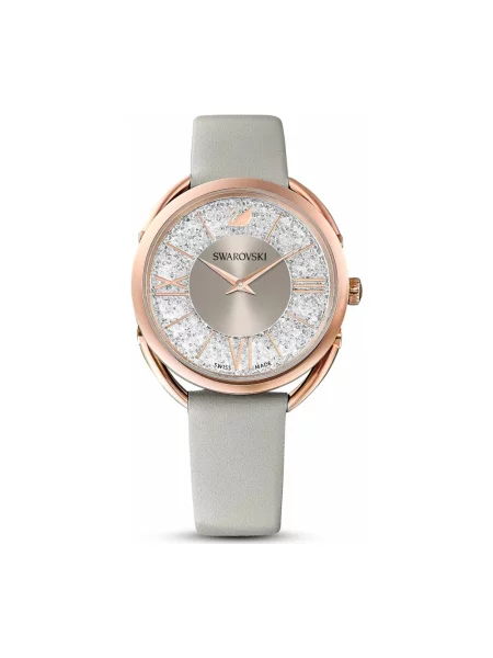 Zegarek Swarovski skórzany szary
