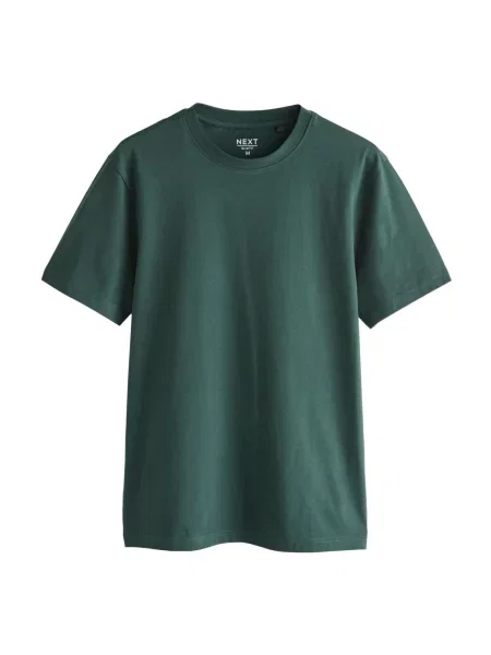 Next Tricou închis verde