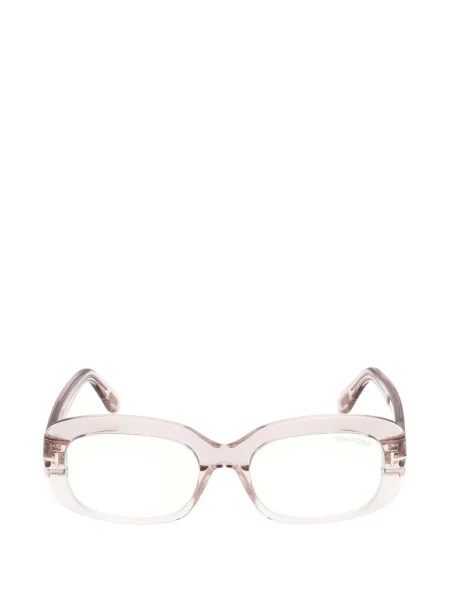 Ochelari de soare Tom Ford Eyewear cu autograf roz