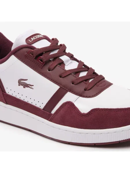 Lacoste Tenisówki Z Nadrukiem Graficznym T-Clip białe