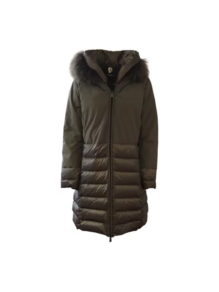 Lniana parka People Of Shibuya zielona