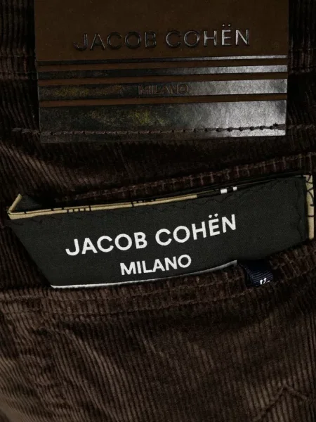 Blugi Jacob Cohën de catifea cord maro