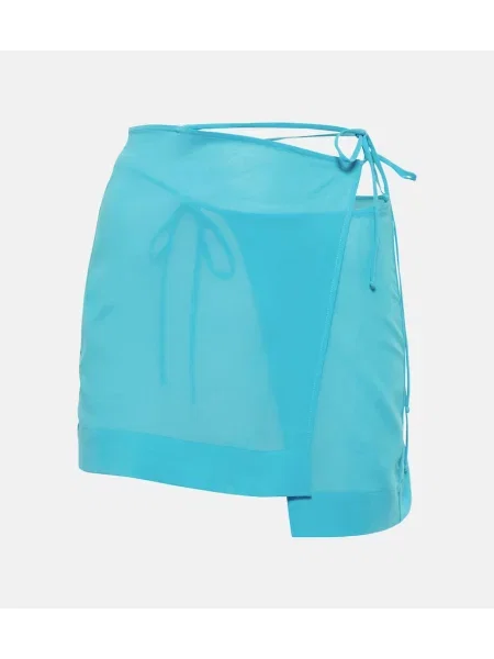Spódnica Nensi Dojaka asymetryczna niebieska