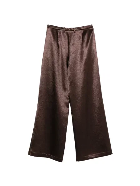 Pantaloni palazzo Alysi maro