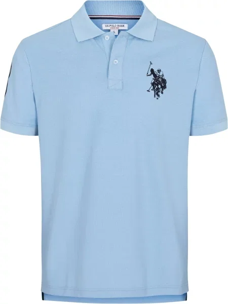U.S. POLO ASSN. Tricou UMALFREDO noapte / deschis albastru