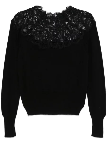 Sweter Ermanno Scervino z kaszmiru czarny