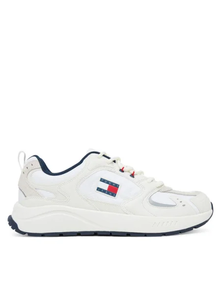 Tommy Jeans Сникърси Tjm Runner Екрю