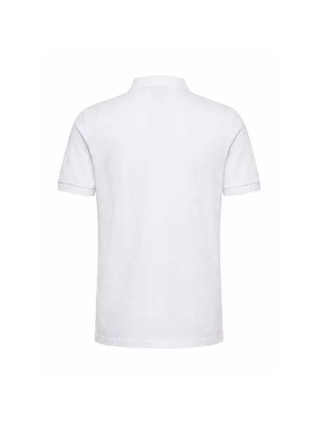 Koszulka polo Stone Island z kamieniami biała