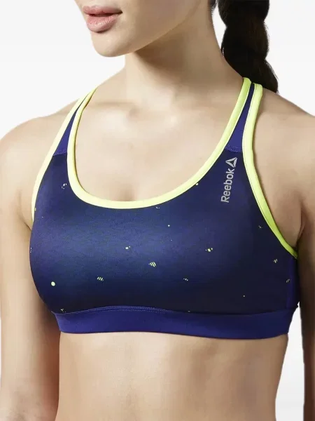 Sutien Reebok cu imagine albastru