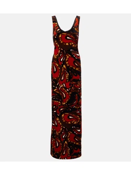 Rochie maxi Dries Van Noten cu imagine