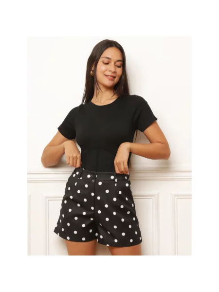 Pantaloni La Modeuse negru