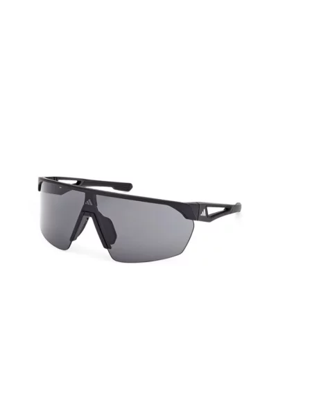 Okulary adidas Sport z lustrzanymi soczewkami czarne