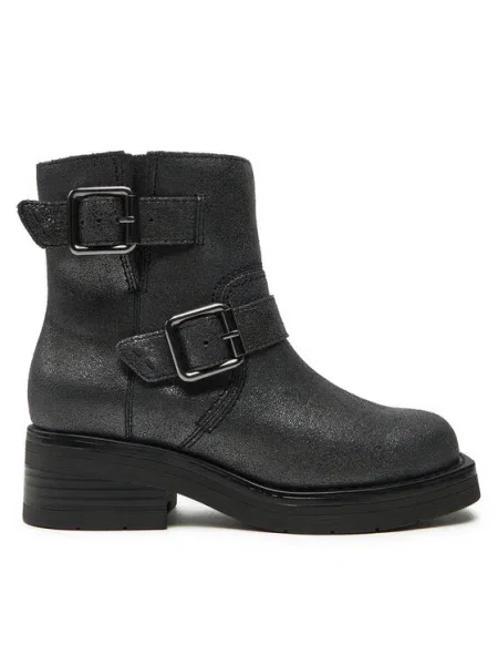 Clarks Botine Rebelle Buckle argintiu