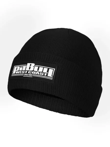 Czapka Pitbull zimowa One Tone Boxing czarna