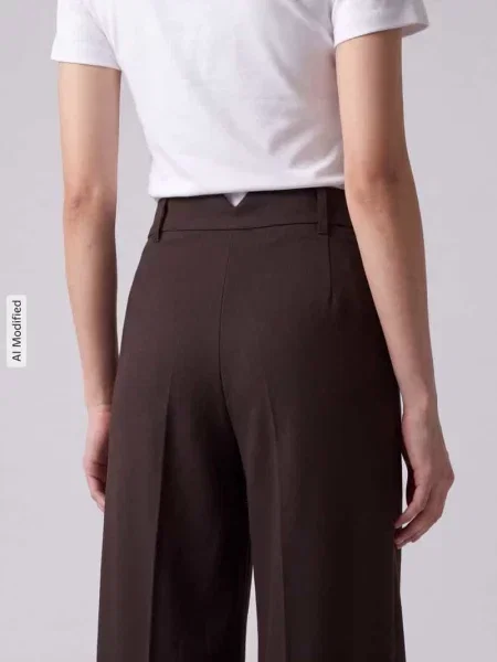 Szerokie spodnie z dodatkiem model STELLA' Vero Moda