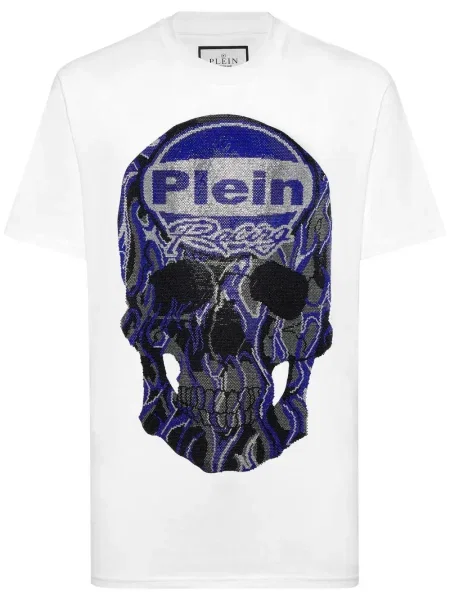 Tricou Philipp Plein alb