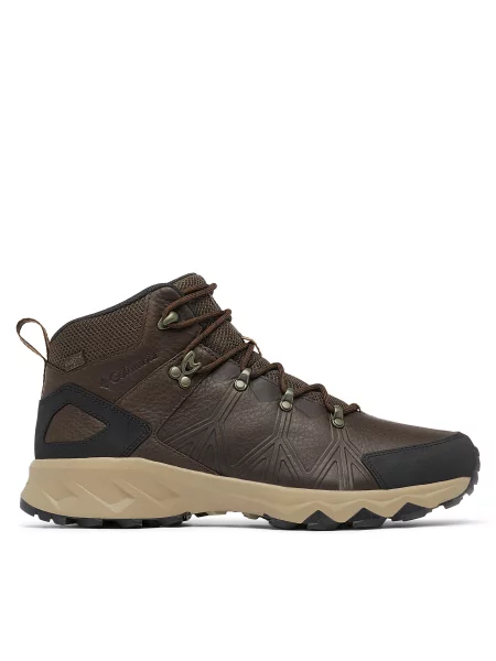 Trekking čevlji Columbia Peakfreak II Mid Outdry Leather rjava