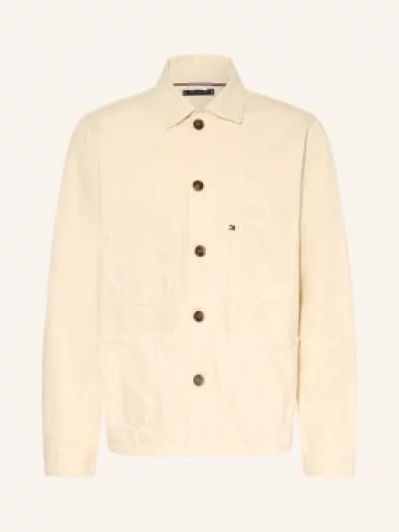 Tommy Hilfiger Džínová Bunda béžová