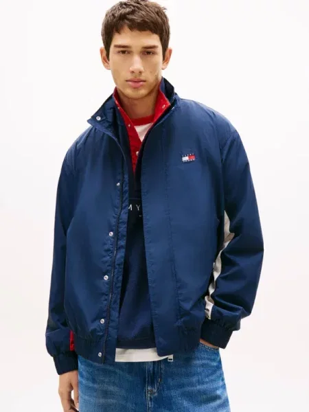 Tommy Jeans Geacă HERITAGE albastru