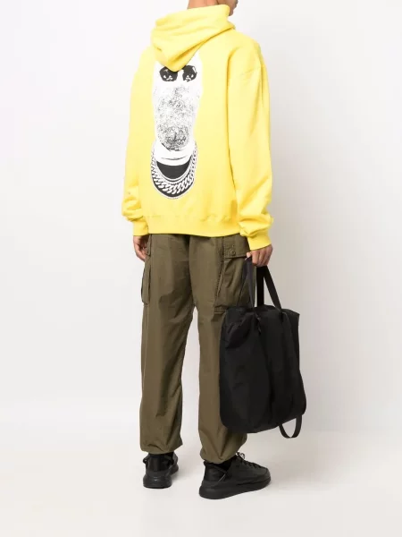 Hoodie Ih Nom Uh Nit με σχέδιο κίτρινο