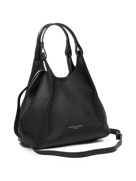 Кожена шопинг чанта Gianni Chiarini черно