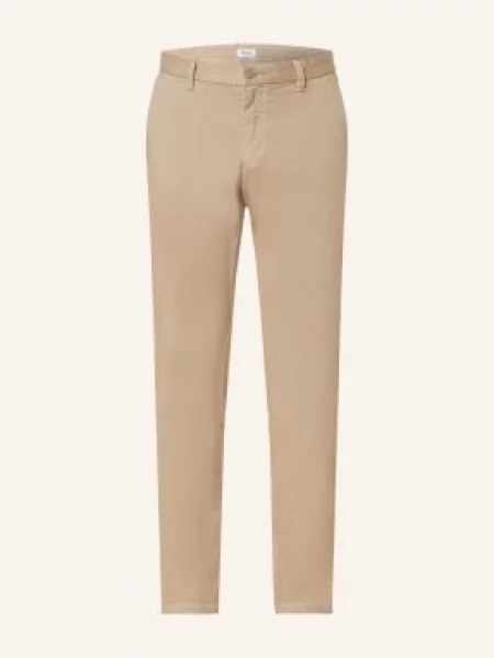 Paul Chinosy O Kroju Slim Fit beige beżowe