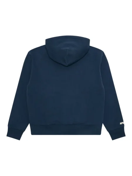 Hanorac cu glugă Aape By A Bathing Ape cu imagine albastru