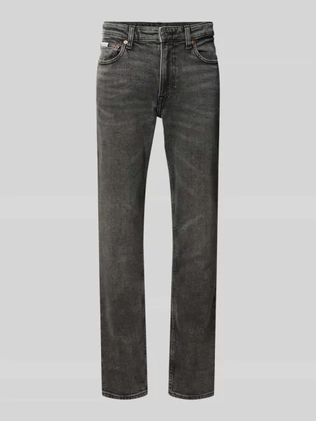Jeans o kroju slim fit z mieszanki bawełny Calvin Klein Jeans