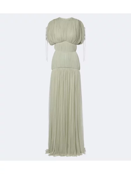 Rochie De La Vali din tul verde