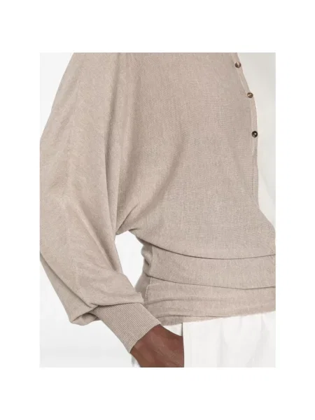 Sweter Jacquemus beżowy