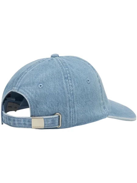 Šiltovka Calvin Klein Jeans s výšivkou modrá