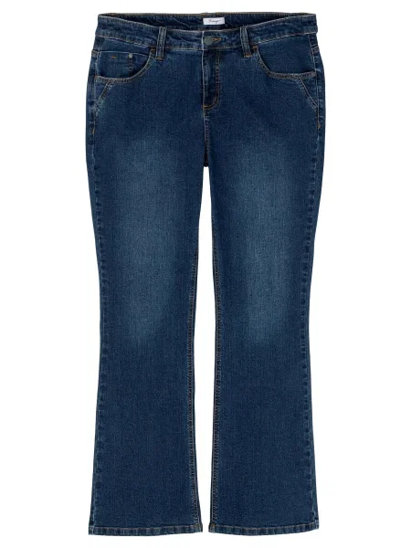 SHEEGO Jeans denim albastru