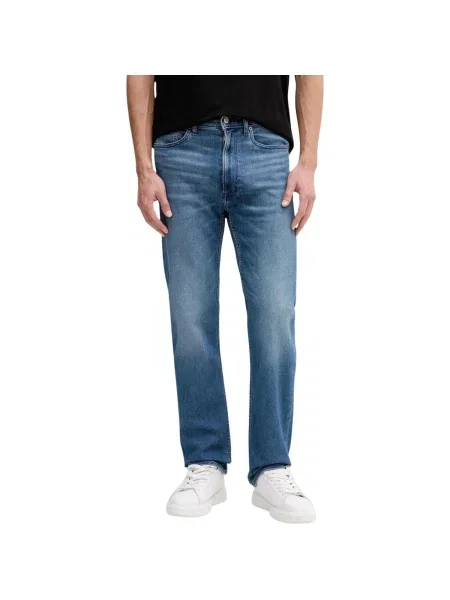 Blugi Calvin Klein Jeans albastru