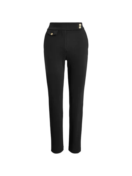 Pantaloni Lauren Ralph Lauren negru