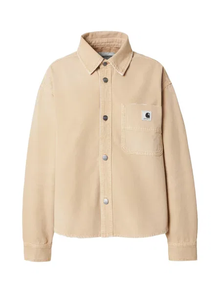 Carhartt WIP Geacă de primăvară-toamnă Georgia cappuccino maro