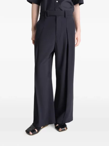 Pantaloni Lemaire plisate negru