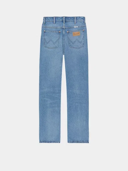 Wrangler Прямі джинси синій