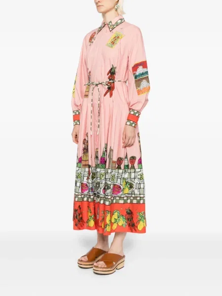 Sukienka Alemais garniturowa różowa