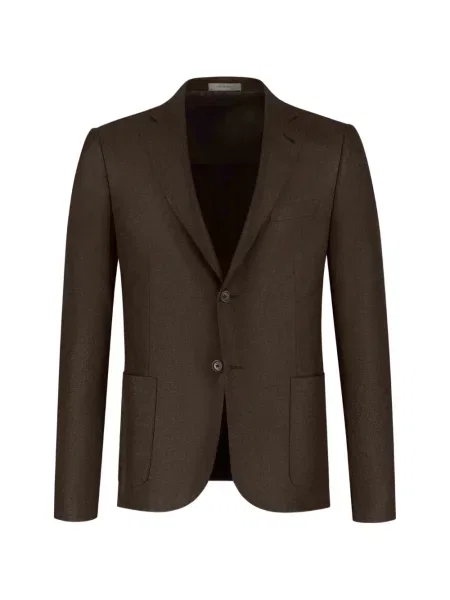 Sacou Corneliani cu rever maro