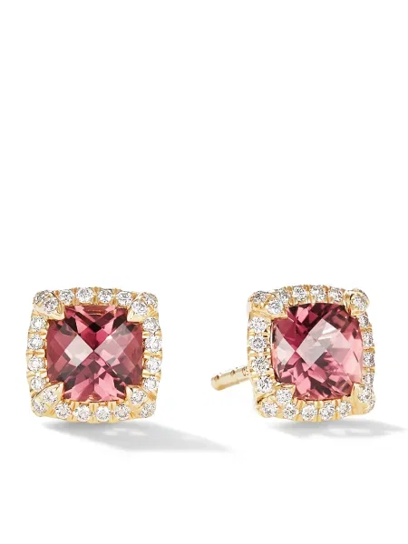 Diamant cercei David Yurman galben
