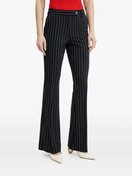 Pantaloni Fracomina cu dungi negru