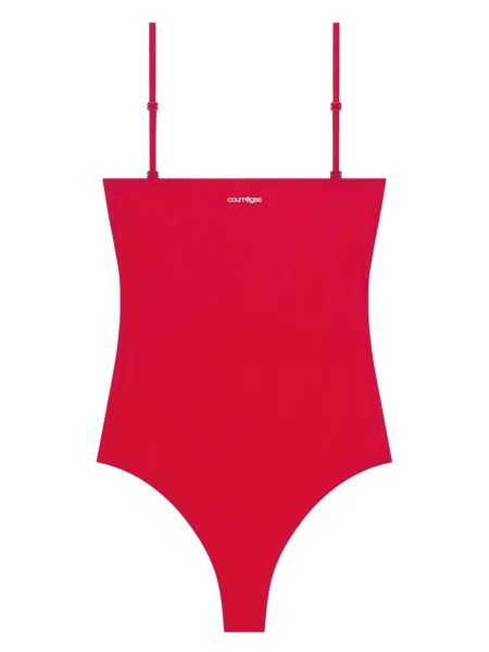 Costum de baie Courreges roșu