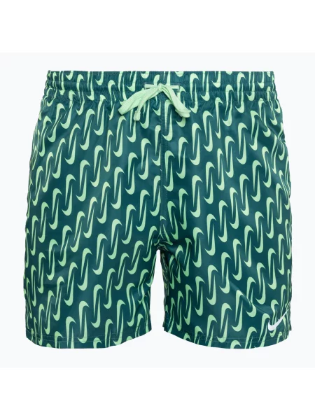 Мъжки бански шорти Nike Swoosh Link 5" Volley bicoastal зелено