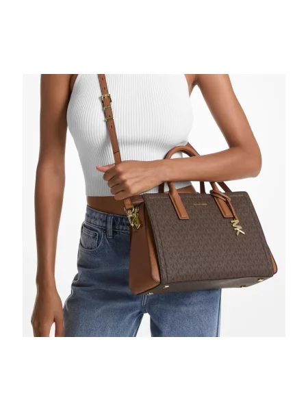 MICHAEL Michael Kors Kabelka Laila hnedá