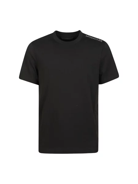 Koszulka Moncler z logo czarna