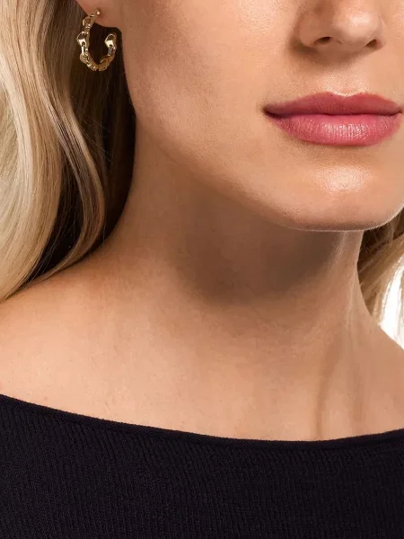 Emporio Armani női sárgaréz fülbevaló Sentimental