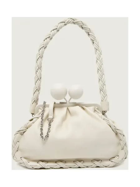 Weekend MaxMara De piele geantă pe umăr WKALECITO | Pasticcino alb