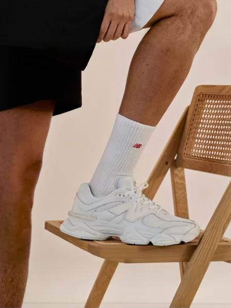 Шкіряні Жіночі Кросівки повсякденні New Balance білий